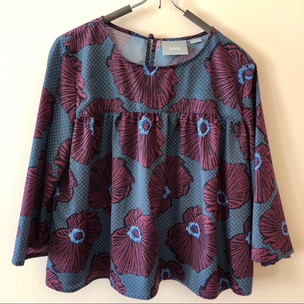 Anthropologie floral top